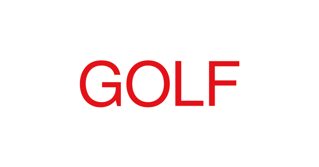 1409 - גולף - GOLF לוגו