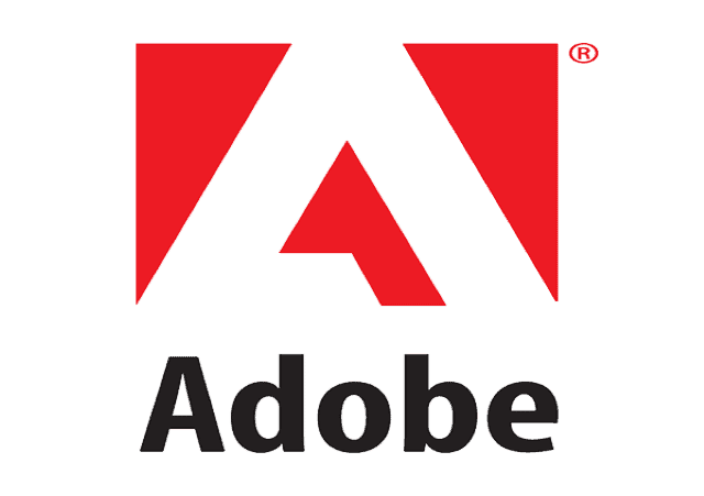 6325 - אדובי - Adobe לוגו